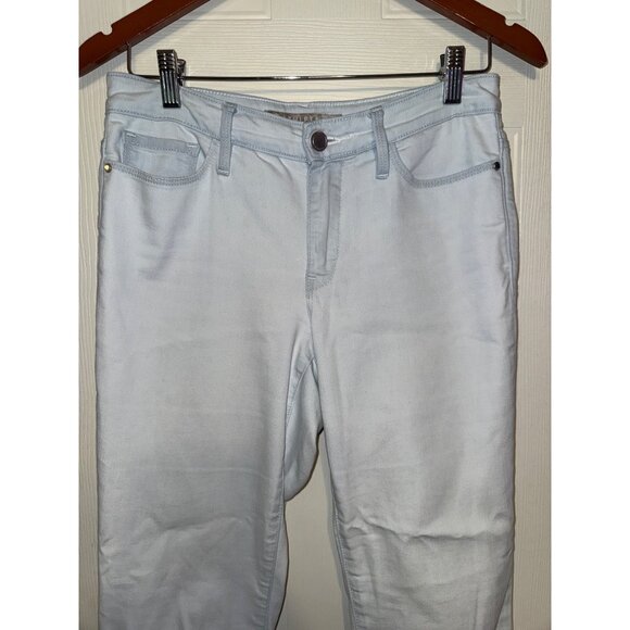 Athleta Sculpt Skinny Cropped Jeans Glacier Wash Size 4 - Picture 5 of 14